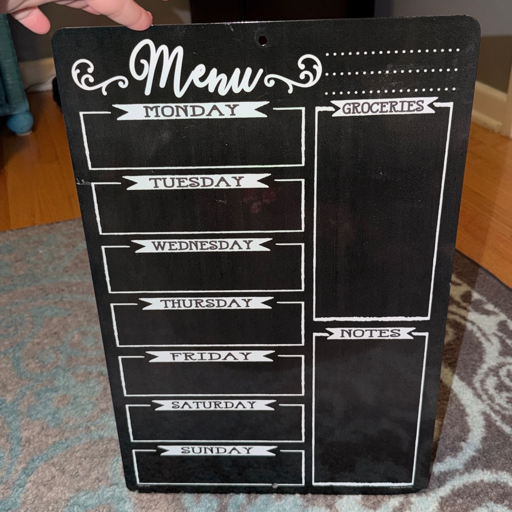 Metal Menu Sign - Picture 2 of 3